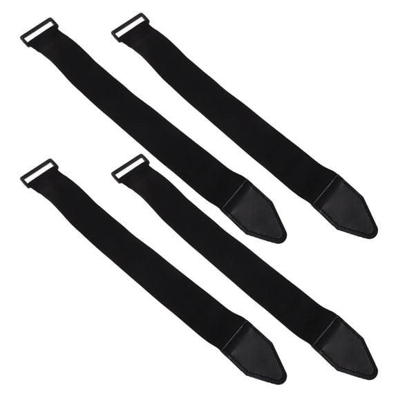 DEEPCRAFF 4-Pack Foot Straps for Elliptical & Rowing Machines, Wear-Resistant Replacement Bands for Fitness Equipment