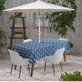 thumbnail image 2 of Vargottam Indoor/OutdoorTablecloth58x120 Inch Rectangle Tablecloth with Umbrella Hole and Zip- Waterproof PatioTableCloths- TableCovers for Backyard RectangularTable- Royal Blue3, 2 of 5