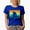 Royal Blue, variant on Distressed Golf Player, Golfing or Golfer Themed Merch Gift, Navy Blue T-Shirt, X-Large