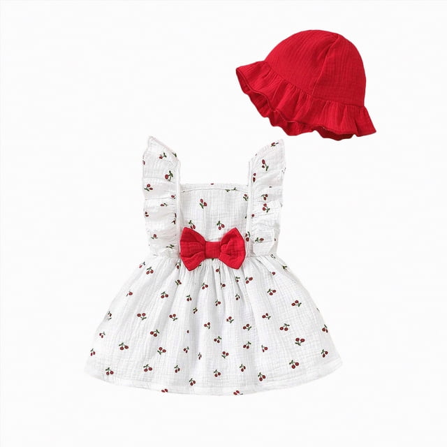 Gubotare Robe Tout-Petit Tout-Petit Bébé Filles Robe de Concours Paillettes Tulle Tutu Robe à Fleurs 9 12 Mois (Rouge,9-12 Months)