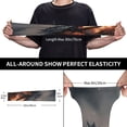 thumbnail image 4 of Goofa Fiery Black Dragon Attack Pattern UV Sun Protection Arm Sleeves, UPF 50 Sports Cooling Arm Compression Sleeves for Men Women Teenager, 4 of 8