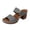 Gray, variant on Orthopedic Wedge Sandals for Women 2026 Chunky Heels Thong Slippers Arch Support Dressy Slip on Open Toe Summer Beach Casual Shoes Green Size 7.5
