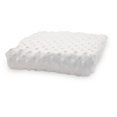 thumbnail image 1 of Compact Minky Dot Changing Pad Cover - White, 1 of 1