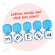 thumbnail image 4 of Fine Motor Clips hand2mind Learn My Letters para niños en edad preescolar, 4 of 9