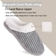 thumbnail image 5 of IceUnicorn Winter Hausschuhe Herren Damen Memory Foam Plüsch Wärme Home rutschfeste Pantuflas wollähnliche für Drinnen und Draußen, 5 of 6