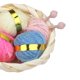 thumbnail image 4 of Hilo de lana para casa de muñecas a escala 1:12 en cesta, proyecto de artesanía de simulación, hilo artesanal para casa de muñecas, accesorios,, 4 of 5