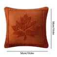 thumbnail image 3 of Gnwei Maple Leaf Fall Pillow Covers 18"x18" Embroidered Faux Throw Pillow Covers Soft Fluffy Decorative Cushion Cases for Couch Thanksgiving Autumn Farmhouse Home Décor, 3 of 6