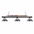 thumbnail image 4 of Z-Lite Shark 3 Light Billiard Light in Brushed Nickel, 4 of 7