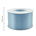 thumbnail image 7 of LoomJoyz Double Face Satin Ribbon 2 inch X 50 Yards,Polyester Ribbon Very Suitable for Weddings Party Hair Bow Invitation Decorations and More Lt.blue, 7 of 7