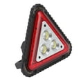 thumbnail image 4 of Luz de trabajo COB triangular multifuncional, luz roja de advertencia, carga USB, luz de reparación de automóviles para emergencias., 4 of 14