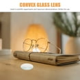 ITSELFER Double Convex Glass Lens Optical Lens 30mm Diameter 50mm Focal