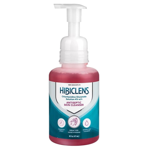 Hibiclens Antimicrobial And Antiseptic Skin Cleanser Liquid - 16 Oz
