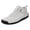 White, variant on Commforr Women Casual Shoes, Vintage Women's Leather Loafers - Comfortable Breathable Slip-On Driving Shoes, Flexible Moccasins for Everyday Smart-Casual Wear, Black, 10.5