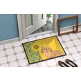 thumbnail image 4 of Summer Sunflowers Gold Pekingese Indoor or Outdoor Mat 24x36 36 in x 24 in, 4 of 7