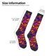 thumbnail image 2 of Fotbe Skull Calcetas Divertidas Estampadas para Hombre y Mujer, Calcetas de Algodón hasta la Rodilla para Caminar, Correr, Enfermería y Embarazo, 2 of 6