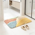 thumbnail image 4 of Abstract Art Ultra Soft Plush Bath Rug,Soft Non-Slip Absorbent Mat,Machine Washable Floor Rug for Bathroom,Entryway and Home Decor, 4 of 6