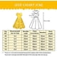 thumbnail image 2 of Tamaño: 4-5 años, vestido de princesa Bella, 9 piezas de princesa Bella, disfraz de Bella/disfraz de capa con capucha para cosplay, boda, carnaval, fiesta de cumpleaños, amarillo, 2 of 5