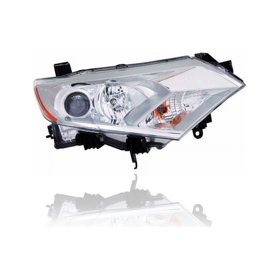Headlight Assembly - Compatible/Replacement for '11-11 Nissan Quest - Halogen - Right Hand - Passenger - CAPA - 260101JA2A