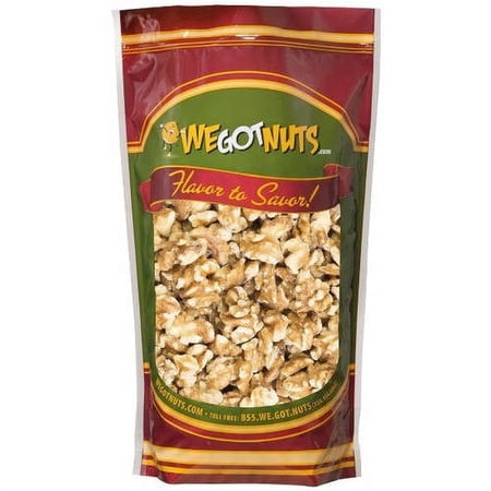 We Got Nuts Raw Shelled Walnut Halves and Pieces, 7 lbs
