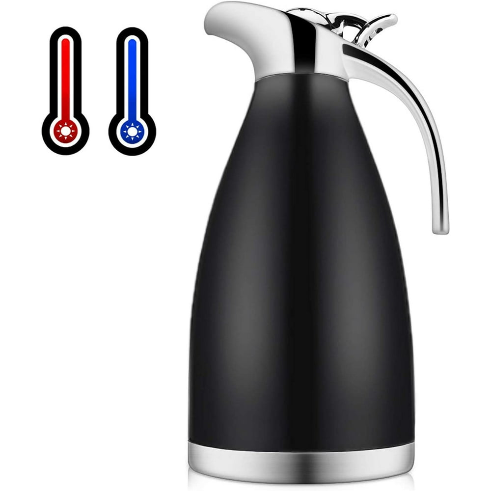 BOMA 68 Oz/ 2 Liter Stainless Steel Thermal Coffee Carafe/Double Walled