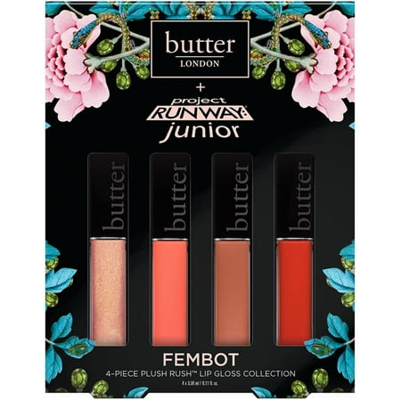 2 Pack - Butter London Fembot Petite Plush Rush Lip Gloss Set 1 ea 2 Pack - Butter London Fembot Petite Plush Rush Lip Gloss Set 1 ea