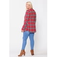 thumbnail image 4 of Women's soft Long Sleeve relaxed loose fit Neck Open Front Cardigan (S-4XL), 4 of 4