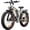 Beige, variant on Peak 2000W 26" Fat Tire Ebike for Adults with 48V/16AH 31MPH 40-60 Miles Ebike for All-Terrain Hydraulic Disc Brakes Suspension Mountain Bike