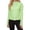 #28Light Green, variant on UV Protection Women's Full Zip Stand Collar Jacket Long Sleeve Thumb Holes Slim Cropped Fit for Cycling Beach Vacation Wear Royal Blue 3XL