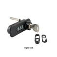 thumbnail image 2 of Youkk Drawer Lock Core Replacement For Universal Cabinet Door Password Locks Most black Triple lock, 2 of 6