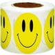 thumbnail image 3 of Pegatinas Happy Face, etiquetas circulares de 25 mm y 1 pulgada, paquete de 500 JM, 3 of 4