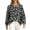 Grey, variant on Women's Leopard Print Pullover Sweater Oversized Crew Neck Long Sleeve Knit Sweaters Y2k Trendy Soft Comfortable Warm Fall Winter Fashion Work Going out Jumper Tops White M