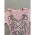 thumbnail image 2 of HOUZHOU Y2k Harajuku Graphic Women T-shirts Vintage Pink Gothic Printed Tshirts Short Sleeve Tees American Retro 2000s Aesthetic, 2 of 8