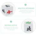 thumbnail image 3 of Miangastore 5pcs Mahjong Dice Position Dice Portable Mahjong Dice Wind Direction Dice for Board Games, 3 of 9