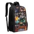 thumbnail image 2 of My Hero Academia Mha Boku Backpack Shoulders Daypack Student School Bag Satchel Bookbag Outdoor Casual Laptop Rucksack Knapsack 17 inch, 2 of 6