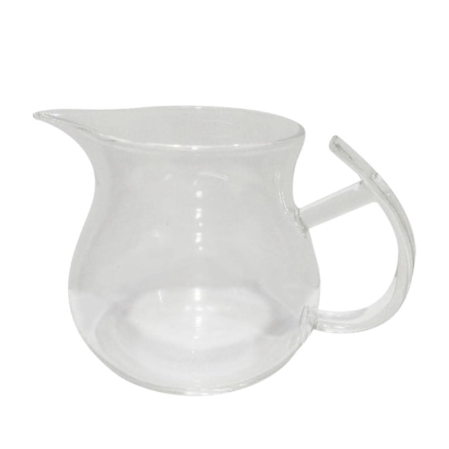 Mini jarra de cristal de 250ml, vertedor de leche transparente, taza de café, jarra de crema, jarra de leche de vidrio pequeña SM SunniMix Jarra de crema