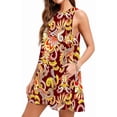 thumbnail image 2 of PPYOUNG Women Summer Casual Swing T-Shirt Dresses Beach Cover up Loose Tank Dress M, 2 of 6