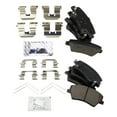 thumbnail image 3 of TRQ Ceramic Brake Pads Fits Hyundai Accent Elantra Ioniq Kia Niro Rio BFA20318 Fits select: 2019 HYUNDAI ELANTRA SE, 2018 HYUNDAI ELANTRA SEL/VALUE/LIMITED, 3 of 4