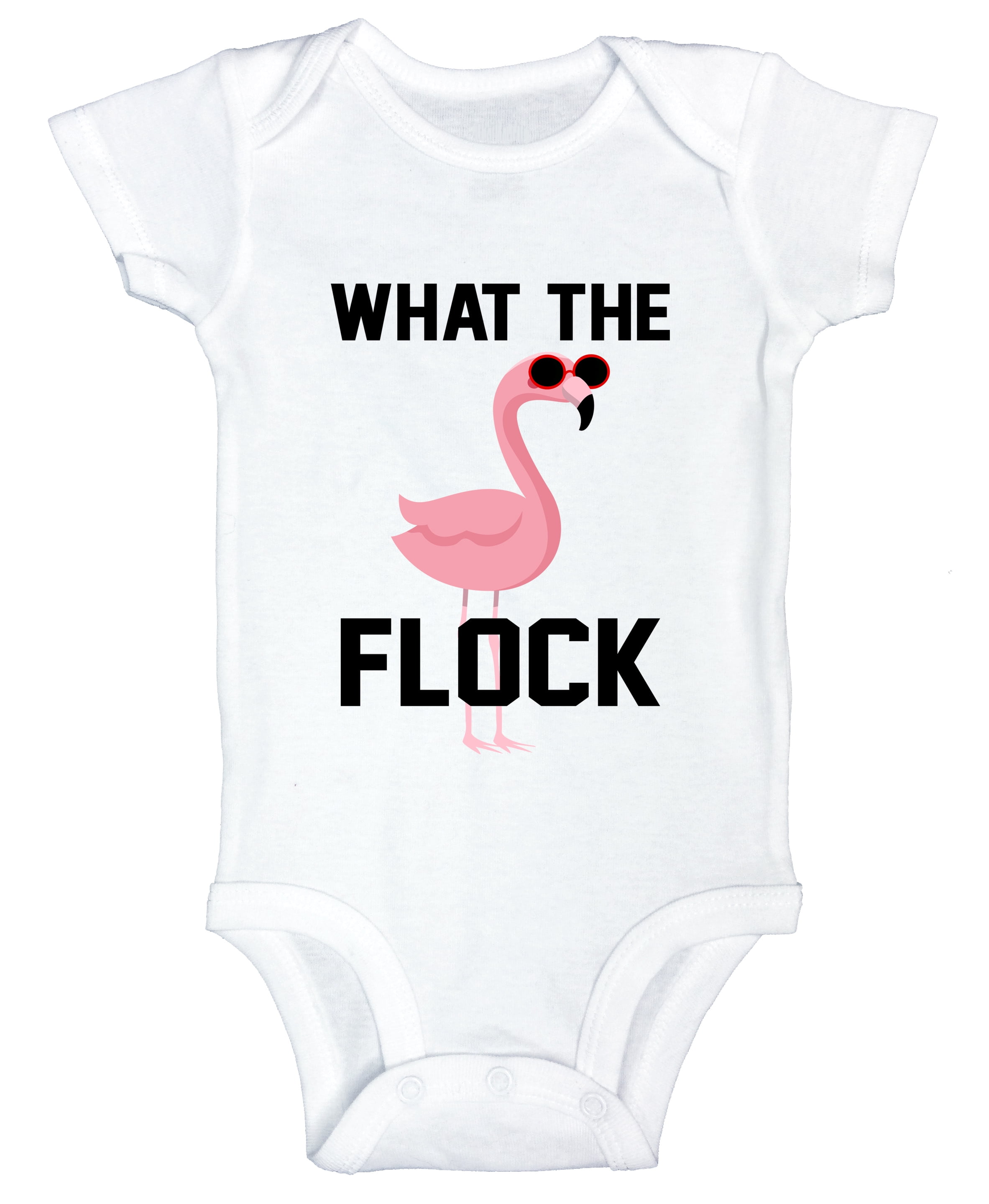 flamingo onesie baby
