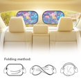 thumbnail image 5 of Yuyamidu Axolotl Shade for Car Windows Planet Car Window Shade for Baby Sun Blocker for Car Windows 2 Pack Galaxy Side Window Car Shades for Kids Car Accessories, 5 of 7