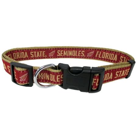 - Florida State University Nylon Adjustable Dog Collar