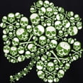 thumbnail image 3 of CafePress - Shamrock Skull St Patricks Day Kids Sweatshirt - Kids Sweatshirt, Youth Crew Neck Sweatshirt, 3 of 4