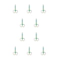 thumbnail image 1 of Vogacara Pinzas para cutículas de uñas, tijeras de acero inoxidable, resistentes al desgaste, convenientes, para doméstico, color titanio Color Titanio 10piezas, 1 of 6