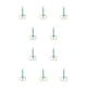 thumbnail image 3 of Vogacara Pinzas para cutículas de uñas, tijeras de acero inoxidable, resistentes al desgaste, convenientes, para doméstico, color titanio Color Titanio 10piezas, 3 of 6