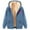 Sky Blue, variant on BiZtdJrK Womens Zip Up Hoodies Winter Warm Fleece Lined Sweatshirt Jackets 2025 Fashion Heart Printed Hooded Coat with Pockets Fall Clothes Dollar Sales Dark Gray XXL