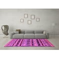 thumbnail image 3 of Ahgly Company Indoor Rectangle Oriental Pink Industrial Area Rugs, 4' x 6', 3 of 4