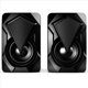 thumbnail image 5 of 2X Altavoces para Computadora X2 con Subwoofer para PC Computadora de Escritorio Computadora Portátil Iluminación LED de Cine en Casa Caja de Sonido con Cable USB, 5 of 5