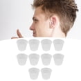 thumbnail image 4 of Embout d'Oreille, 10 Pcs Dômes en Silicone Transparent Doux pour l'Audition S,m,L, 4 of 8