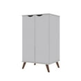 thumbnail image 5 of Manhattan Comfort Hampton 4-Shelf Solid Wood Shoe Closet in White, 5 of 5
