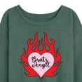 thumbnail image 3 of Bratz - Bratz Angel - Flames - Women's Lightweight French Terry Long Sleeve Shirt, 3 of 5