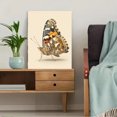thumbnail image 5 of Painted Lady Butterfly Canvas Print，Wall Art Decor for Living Room Bedroom Office Kitchen Entryway Home Interior, 5 of 8